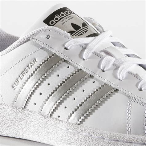 adidas Superstar Weiß Silber Metallic (Damen) – AQ3091 – DE